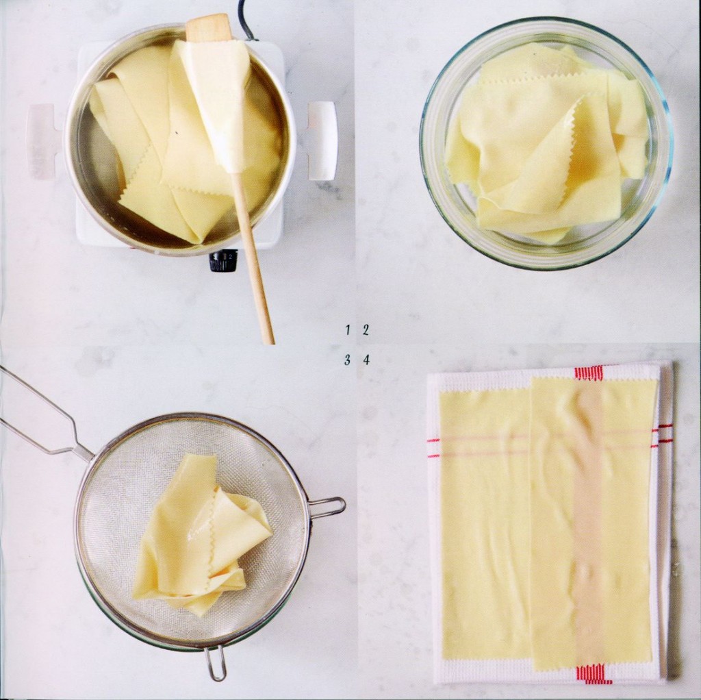 lasagenvellen koken 1-4