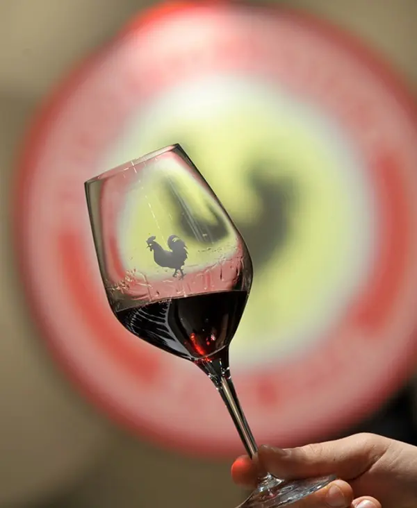 Chianti-glas-haan