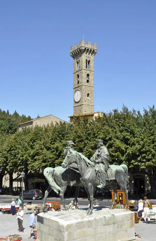 Fiesole-paarden-Garibaldi-Vittorio-Emanuele-Piazza-Mino