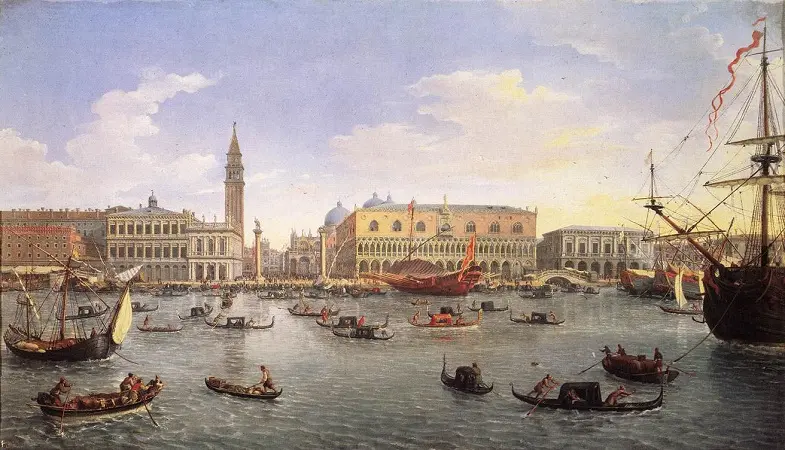 casper-van-wittel-de-molo-gezien-vanaf-de-bacino-di-san-marco
