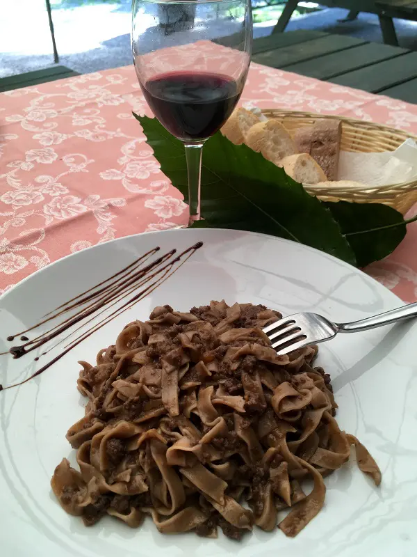 Tagliatelle Castagnolo