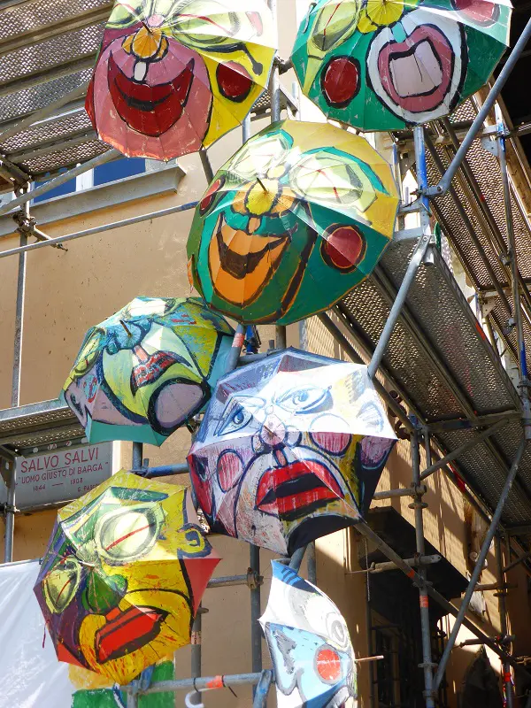 Barga-kunst-paraplu