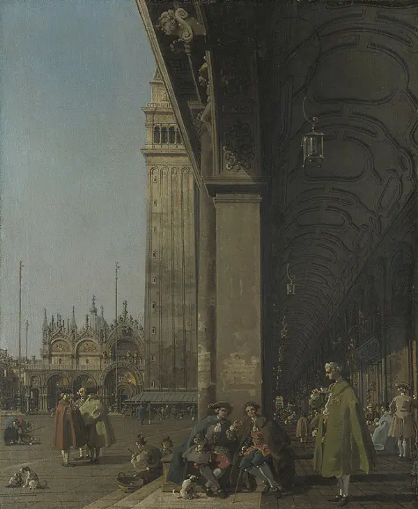 Canaletto-Piazza-San- Marco-The-National-Gallery-Londen