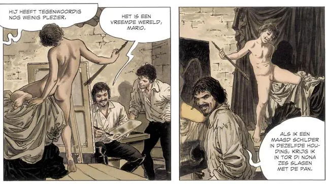 Caravaggio-Milo-Manara-strip (3)