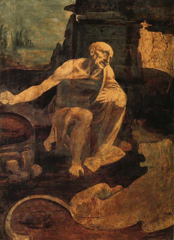 De-heilige-Hieronymus-Leonardo-da-Vinci