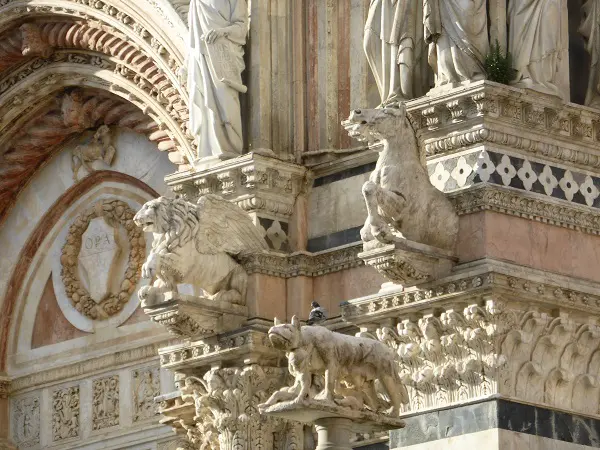 Duomo-Siena-dieren