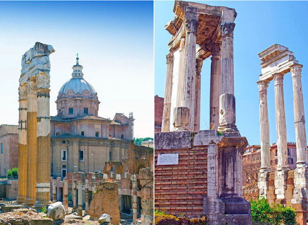 Forum-Romanum-detail-Vestatempel-Castor-en-Pollux