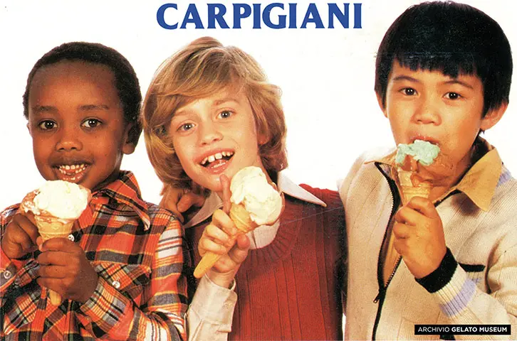 Gelato Museum Italy archive photo