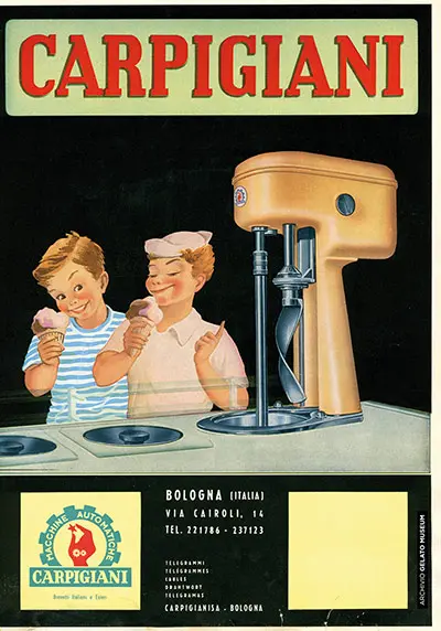 Gelato Museum Italy archive photo