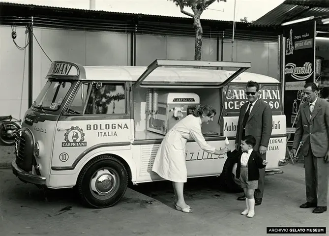 Gelato Museum Italy archive photo