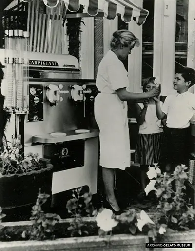 Gelato Museum Italy archive photo