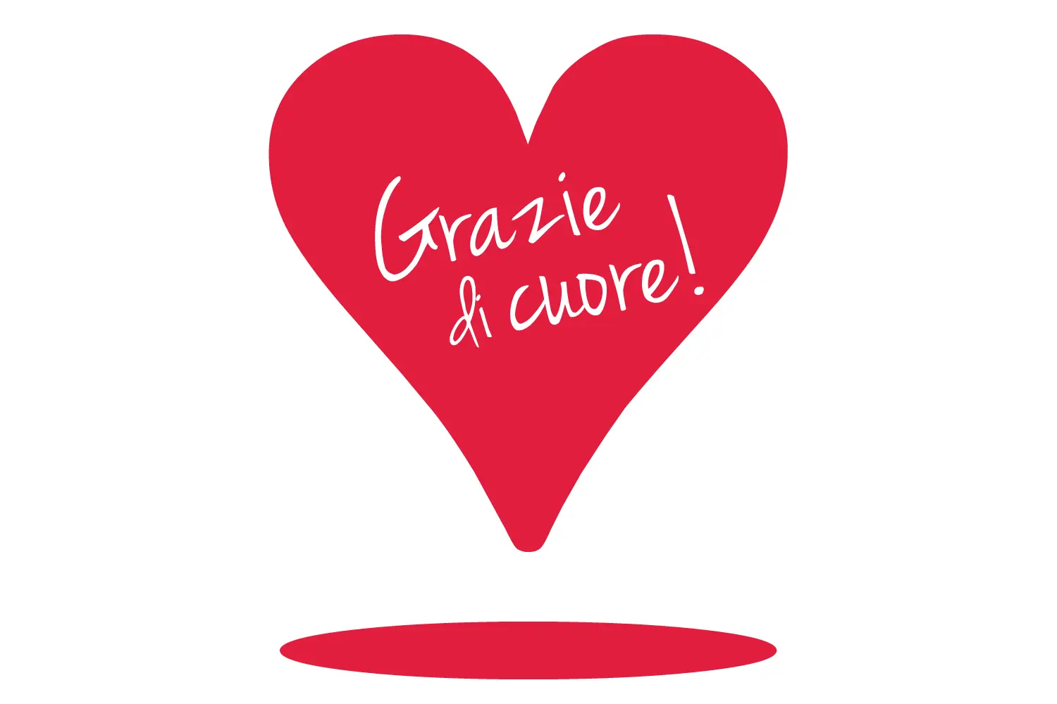Grazie di cuore