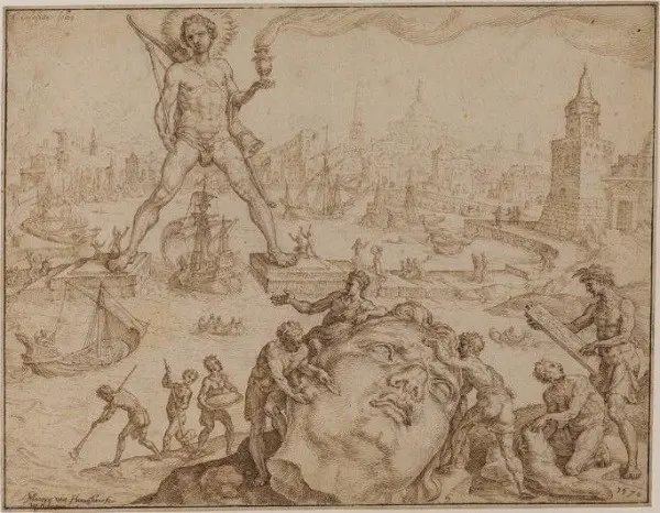 Kolossos-Rhodos-Maarten-van-Heemskerck