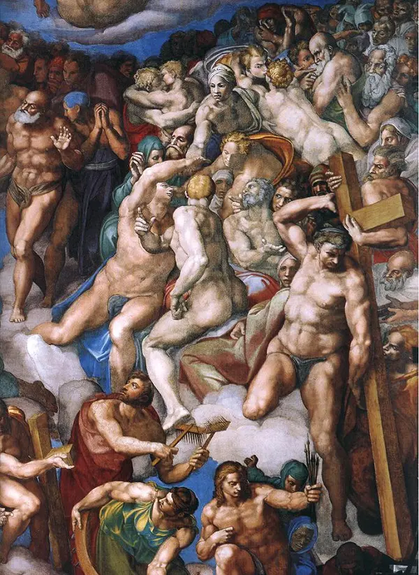 Michelangelo-Laatste-Oordeel-Sixtijnse-Kapel