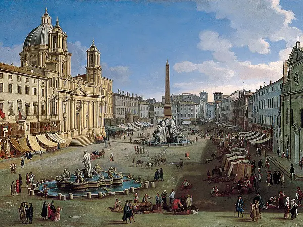 Piazza-Navona-Rome-Casper-van-Wittel