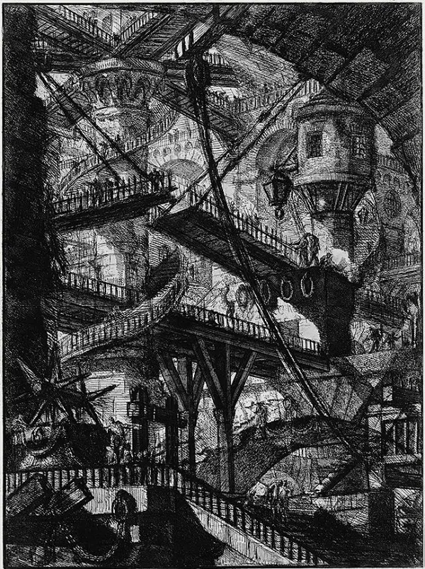 Piranesi-Le Carceri-Invenzione-1