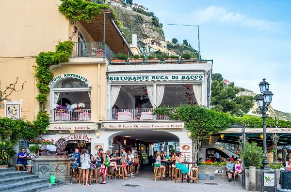Positano Buca di Bacco