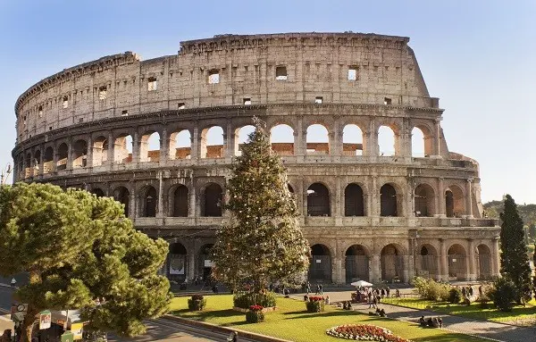 Rome-Colosseum-kerstboom