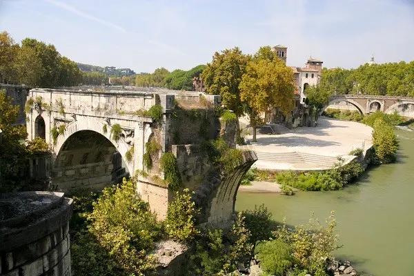 Tiber-eiland-Rome