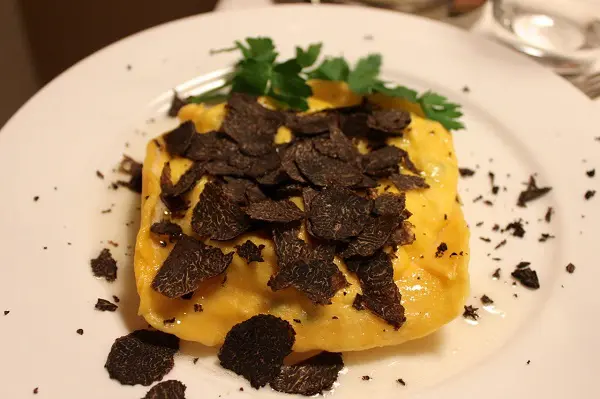 7 tortello with truffles