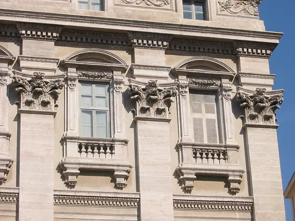 Trevi-fontein-raam-Palazzo-Poli