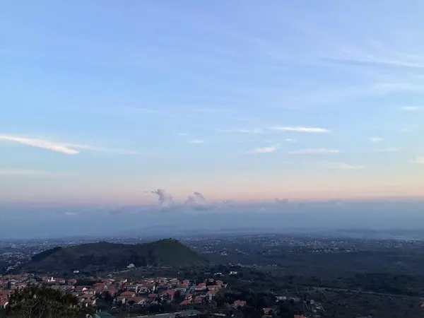 Uitzicht-Etna