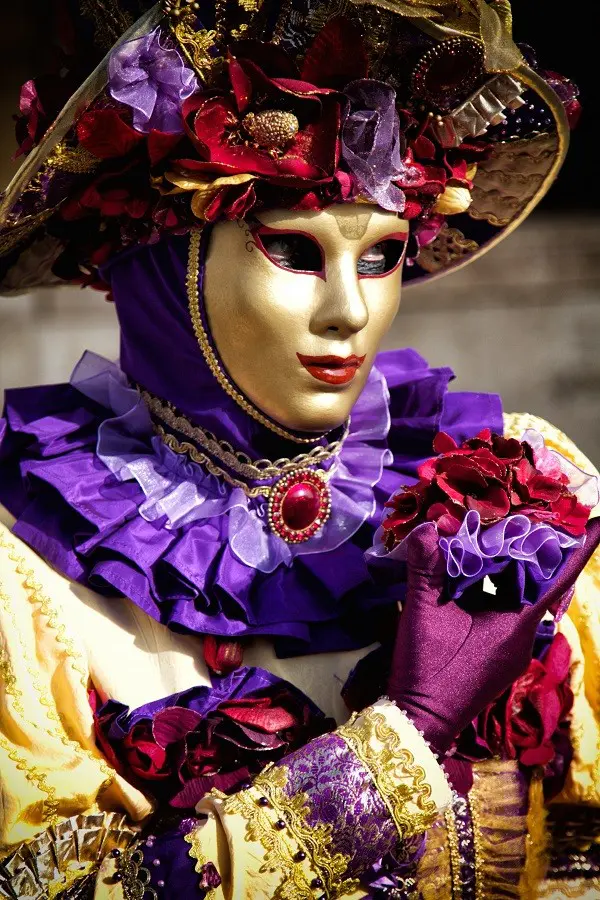 Venice carnival mask