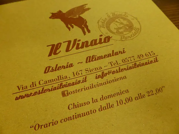 Vinaio-Siena