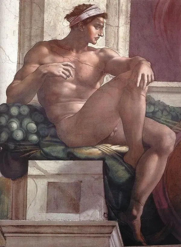 ignudi-Sixtijnse-Kapel-Michelangelo-Rome (2)