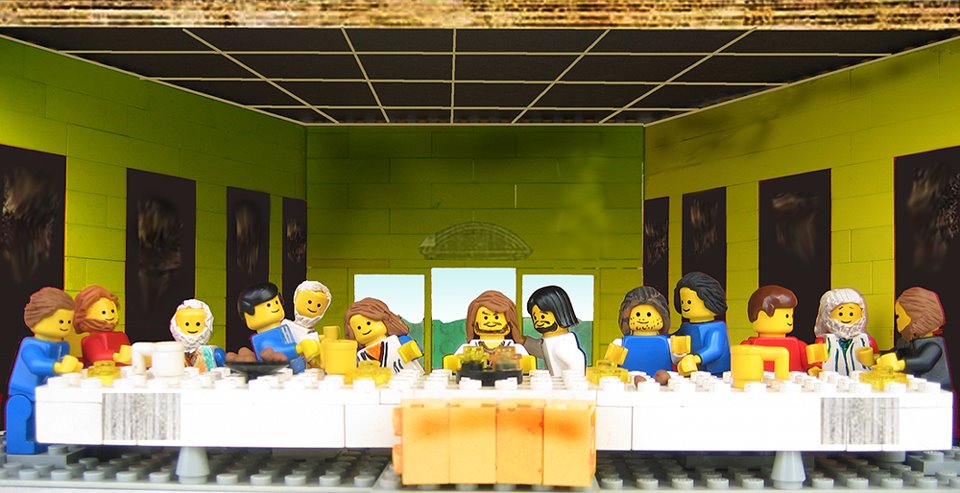 Het Laatste Avondmaal - Lego