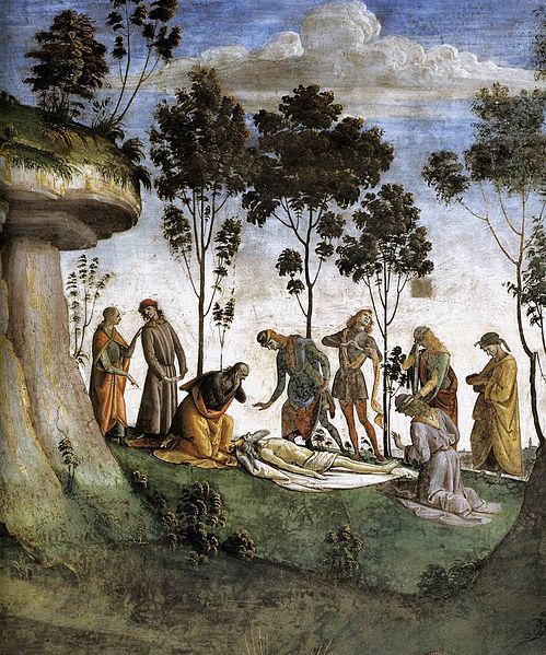 Mozes Signorelli detail