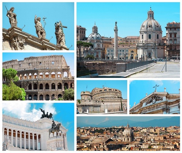 Rome-collage
