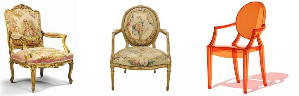 stoelen door de eeuwen heen